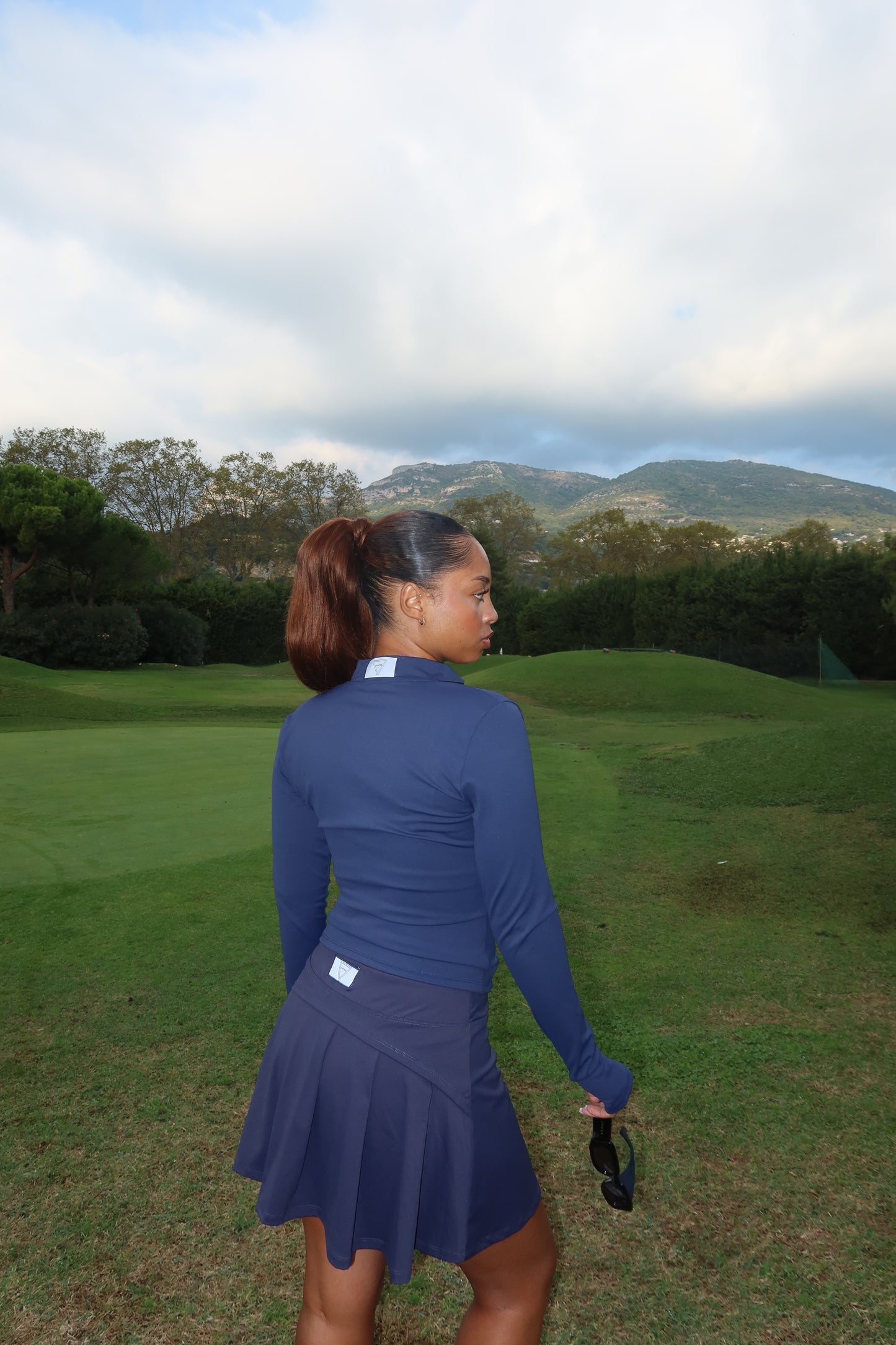 Ensemble Sport Chic 3 Pièces – Bleu Marine